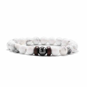 Fashion Lava Stone Bracelet Men Natural Moonstone Bead Chakra Bracelet Male Charm Diffuser Bracelets Heren Armband Jewelry Gift